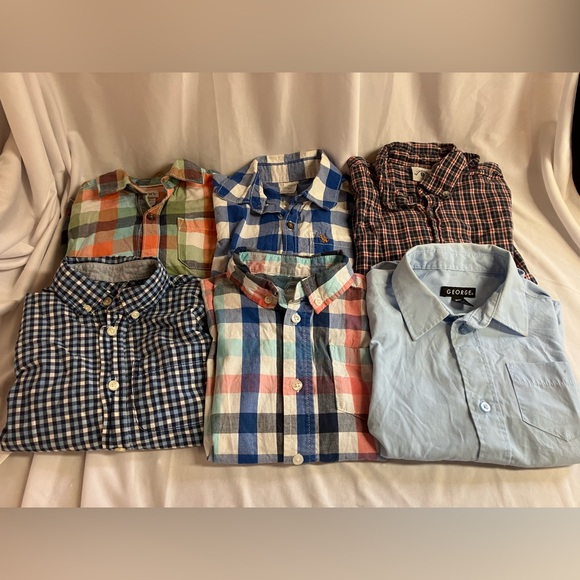 Kids 6 piece shirt bundle - Picture 1 of 16
